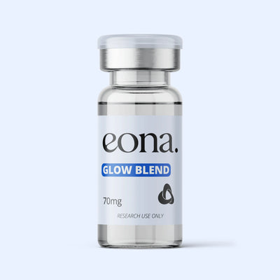 EONA Glow Blend 70mg product vial